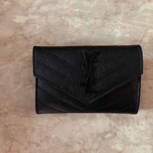 Saint Laurent Monogram Small Envelope Wallet  **Barely Used**